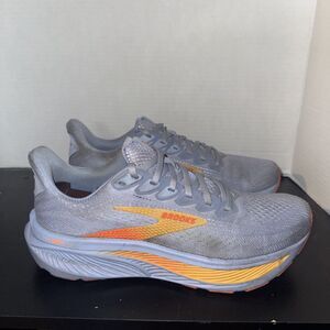 Brooks Women's Ghost 17 Athletic Sneakers Blue Heron/White/Orange Size 8